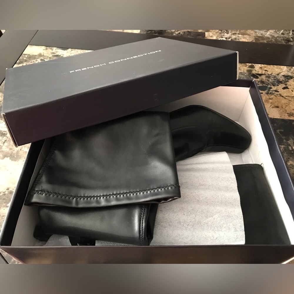 French Connection over the knee boots